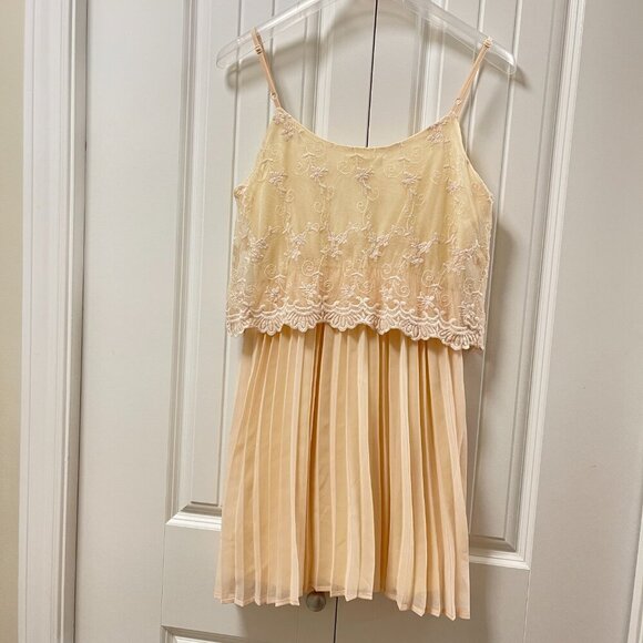 Forever 21 Great Gatsby Cream Dress - S - Picture 4 of 10